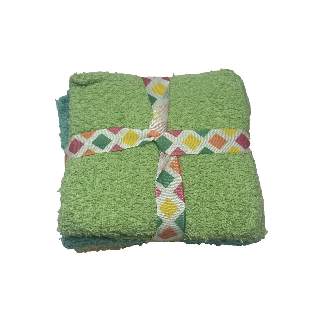 home style essentials 6 PACK WASH CLOTH 11X11 inch 100% cotton